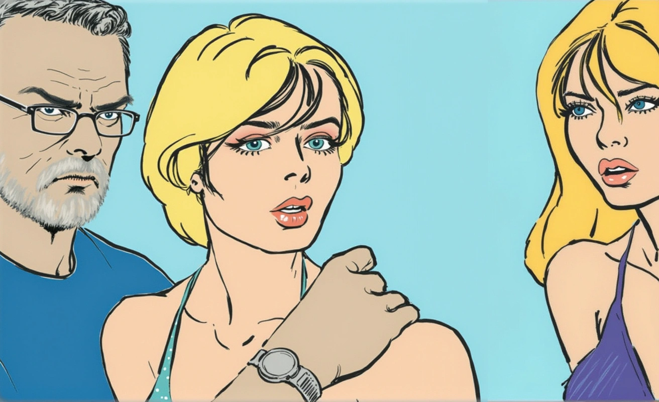 Robin and Nancy both embarrassed and nervous